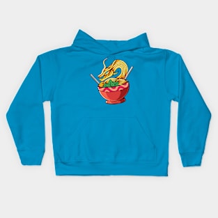 dragon ramen Kids Hoodie